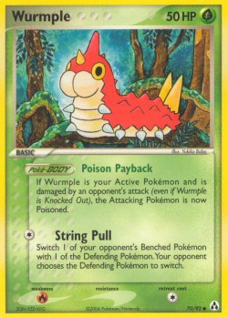 Carte Pokémon: Wurmple