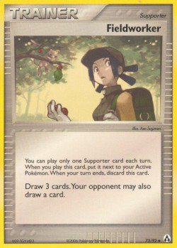 Carte Pokémon: Fieldworker