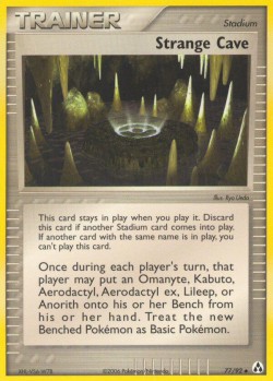 Carte Pokémon: Strange Cave