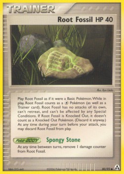 Carte Pokémon: Root Fossil