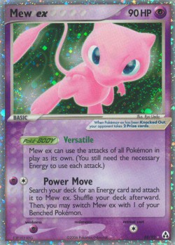 Carte Pokémon: Mew ex