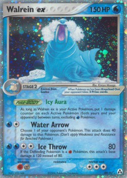 Carte Pokémon: Walrein ex