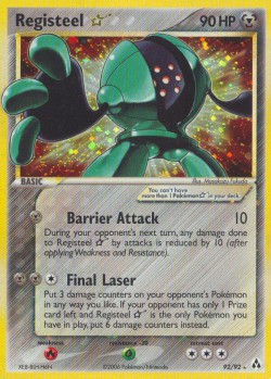 Carte Pokémon: Registeel star
