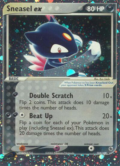 Carte Pokémon: Sneasel ex [Farfuret ex]