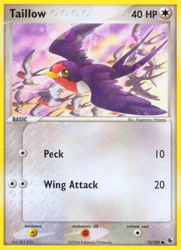 Carte Pokémon: Taillow [Nirondelle]