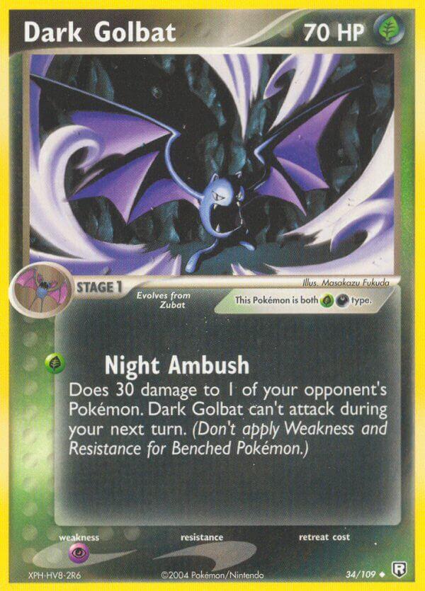 Carte Pokémon: Dark Golbat [Nosferalto obscur]