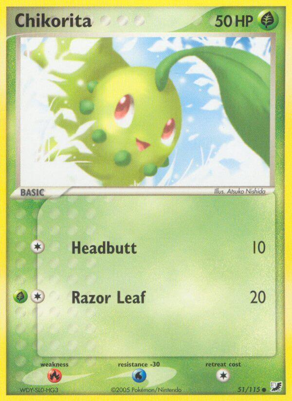 Carte Pokémon: Chikorita [Germignon]