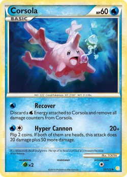 Carte Pokémon: Corsola