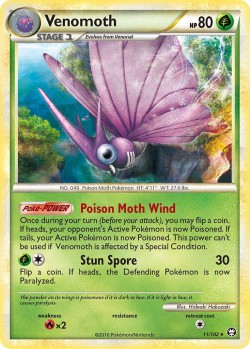 Carte Pokémon: Venomoth