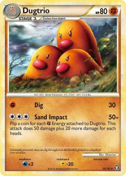 Carte Pokémon: Dugtrio