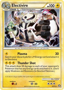 Carte Pokémon: Electivire