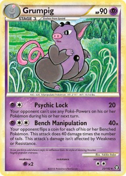 Carte Pokémon: Grumpig
