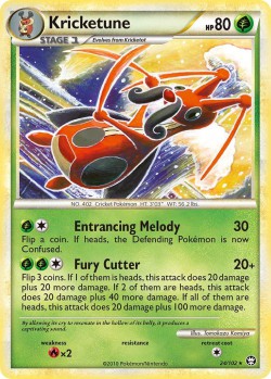 Carte Pokémon: Kricketune
