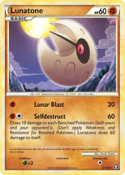 Carte Pokémon: Lunatone