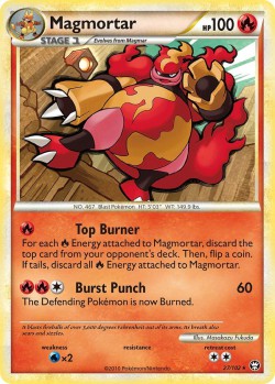 Carte Pokémon: Magmortar