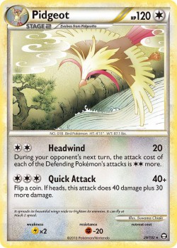 Carte Pokémon: Pidgeot