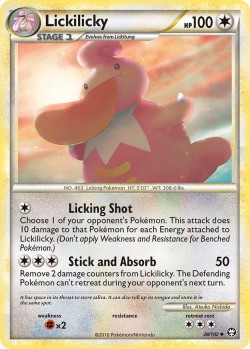 Carte Pokémon: Lickilicky
