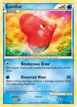 Carte Pokémon: Luvdisc