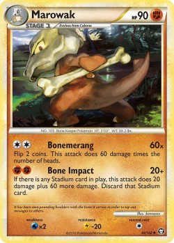 Carte Pokémon: Marowak