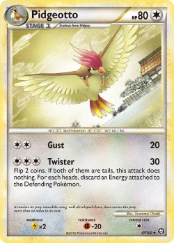 Carte Pokémon: Pidgeotto