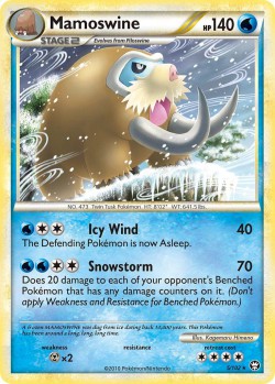 Carte Pokémon: Mamoswine
