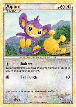 Carte Pokémon: Aipom