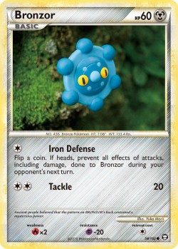 Carte Pokémon: Bronzor