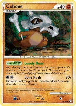 Carte Pokémon: Cubone