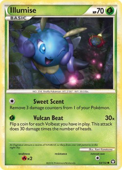 Carte Pokémon: Illumise