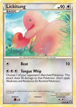 Carte Pokémon: Lickitung