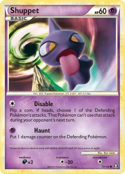Carte Pokémon: Shuppet
