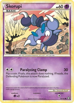Carte Pokémon: Skorupi