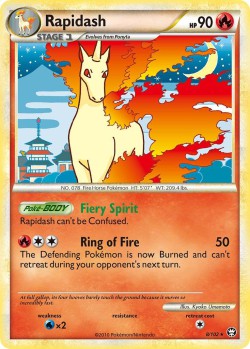 Carte Pokémon: Rapidash