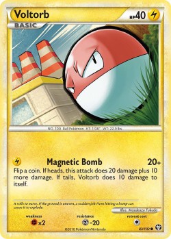 Carte Pokémon: Voltorb