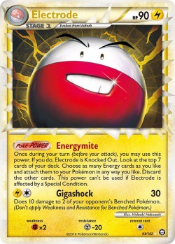 Carte Pokémon: Electrode