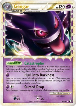 Carte Pokémon: Gengar
