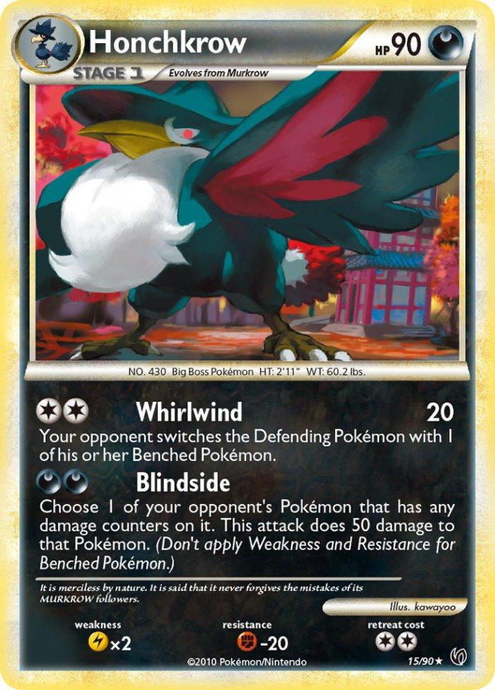 Carte Pokémon: Honchkrow [Corboss]