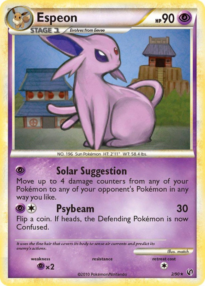 Carte Pokémon: Espeon [Mentali]