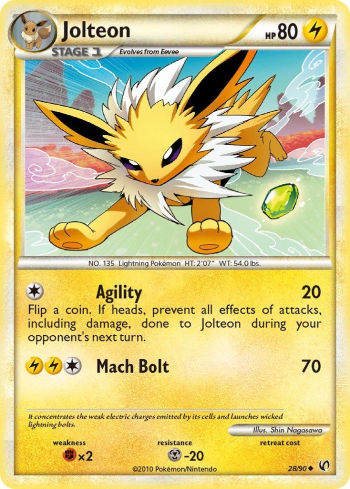 Carte Pokémon: Jolteon [Voltali]