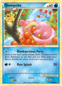 Carte Pokémon: Slowpoke