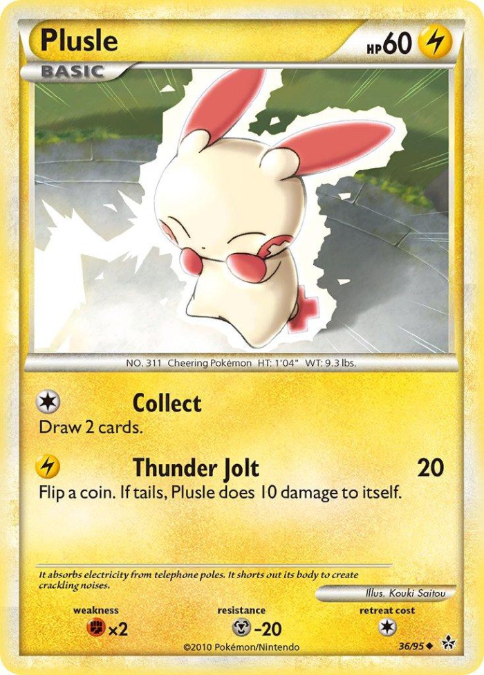 Carte Pokémon: Plusle [Posipi]