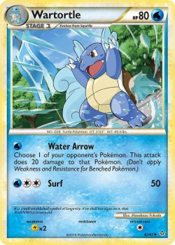 Carte Pokémon: Wartortle