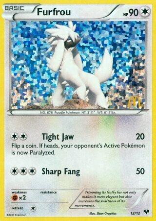 Carte Pokémon: Furfrou [Couafarel]