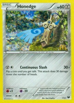 Carte Pokémon: Honedge