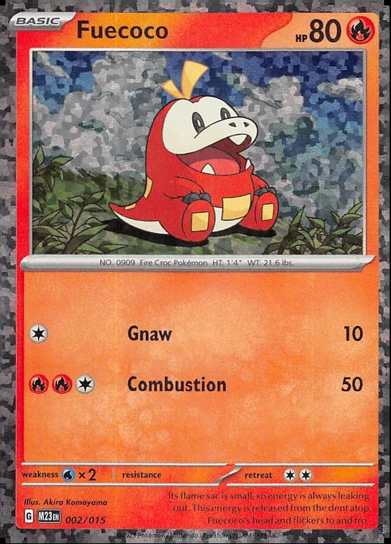 Carte Pokémon: Fuecoco [Chochodile]
