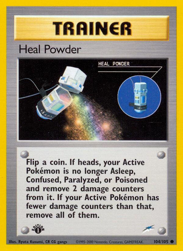 Carte Pokémon: Heal Powder [Poudre soin]