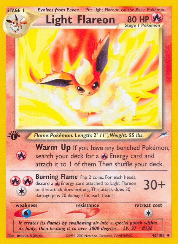 Carte Pokémon: Light Flareon [Pyroli lumineux]