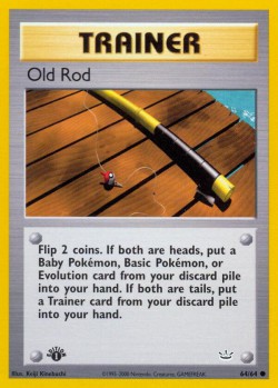 Carte Pokémon: Old Rod