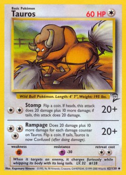 Carte Pokémon: Tauros