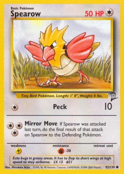 Carte Pokémon: Spearow